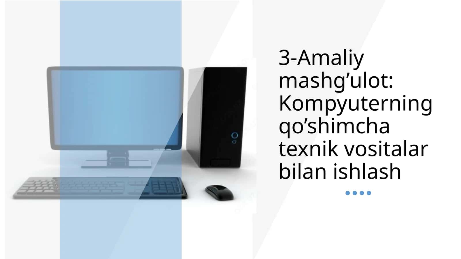 3-Amaliy mashg’ulot 1