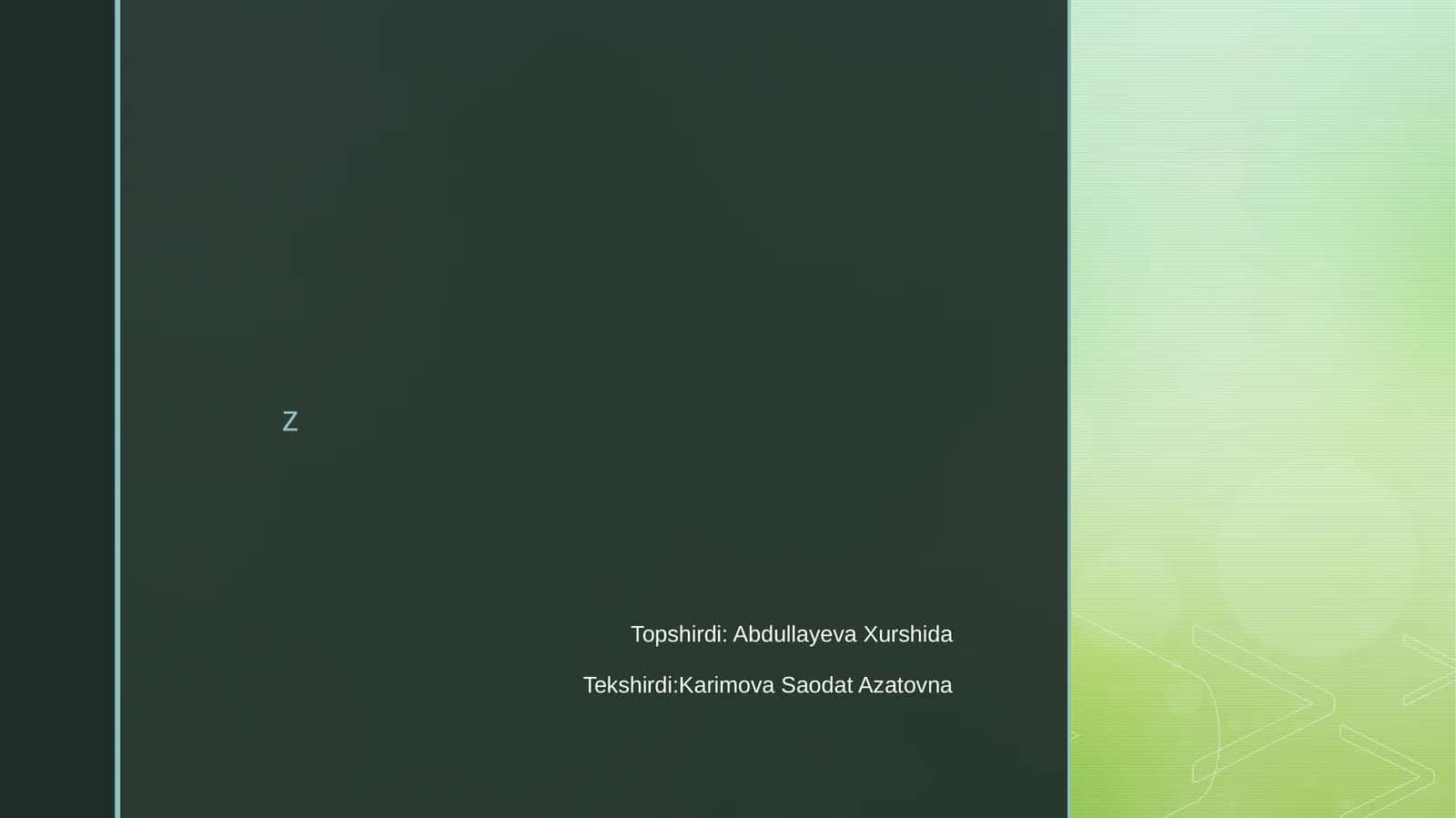 Oʻlimhaqida tushunchalar 1