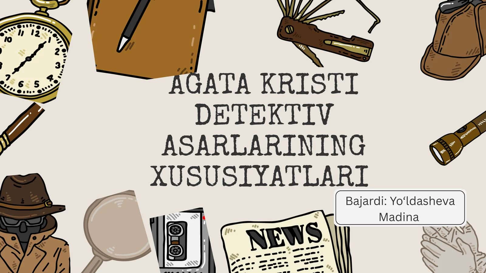 Agata Kristi detektiv asarlari 1