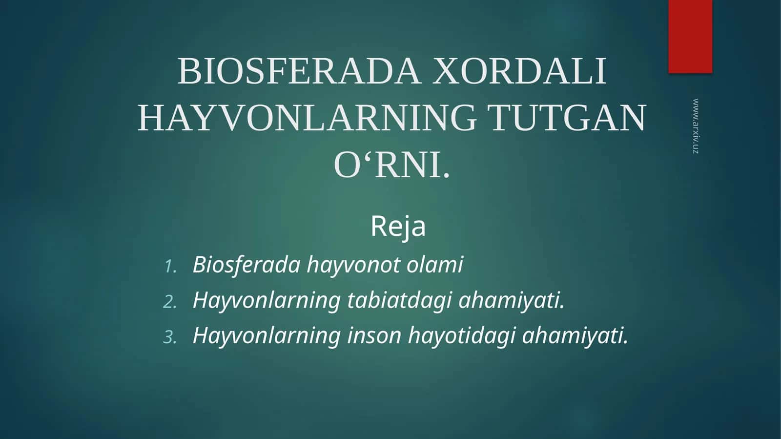Biosferadahayvonotolami 1