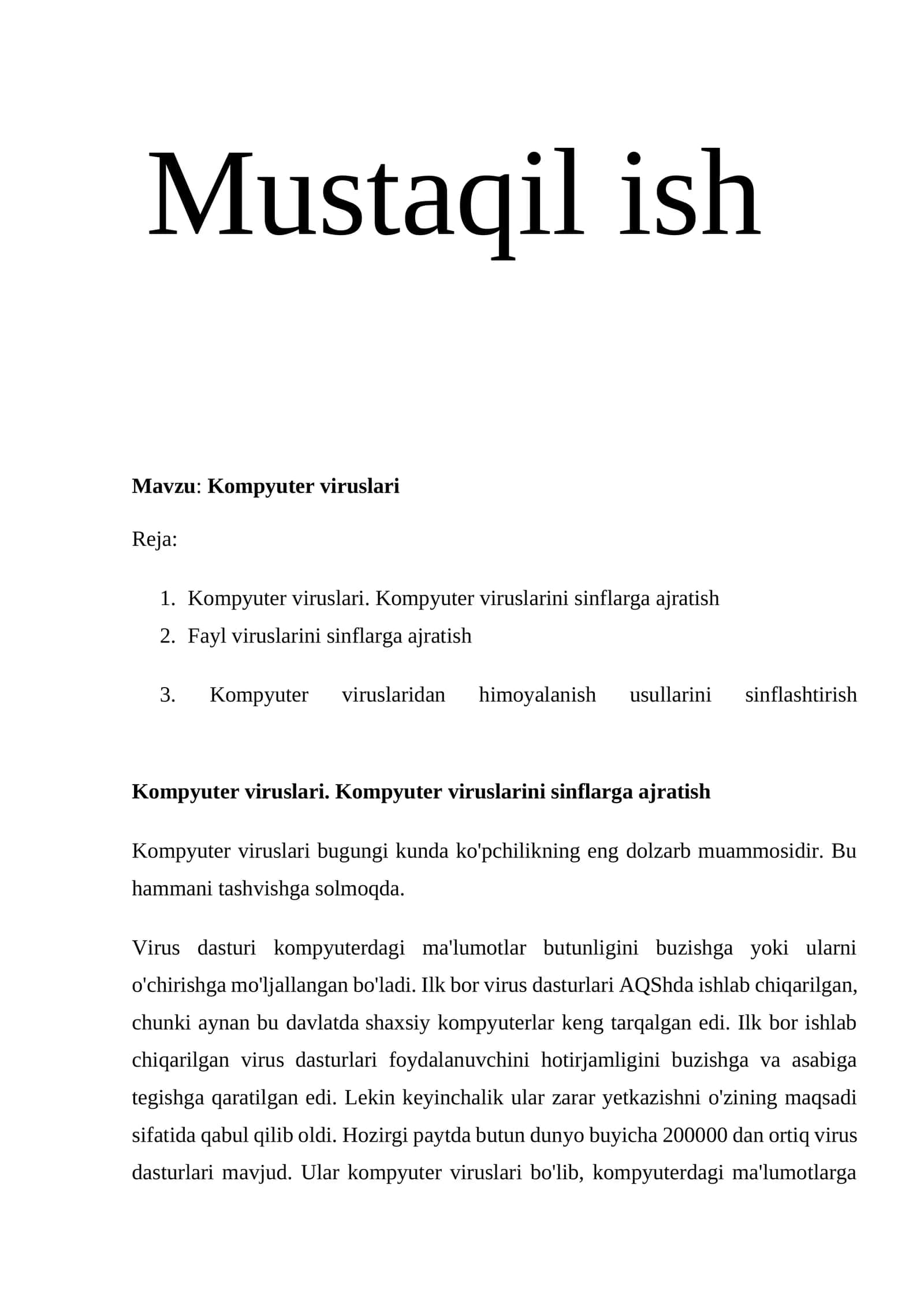 Kompyuter viruslari 1