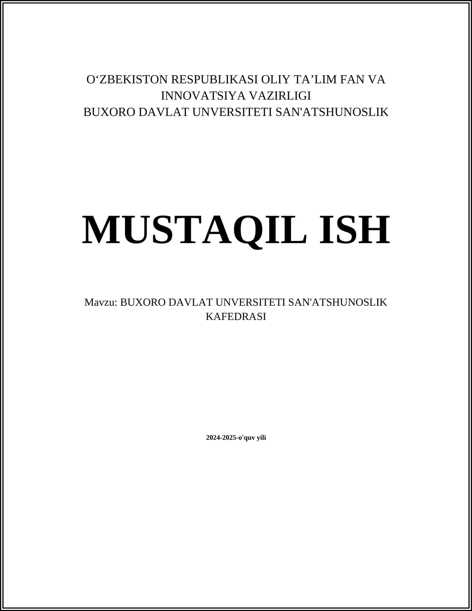 Badiiy asar tahlili 1