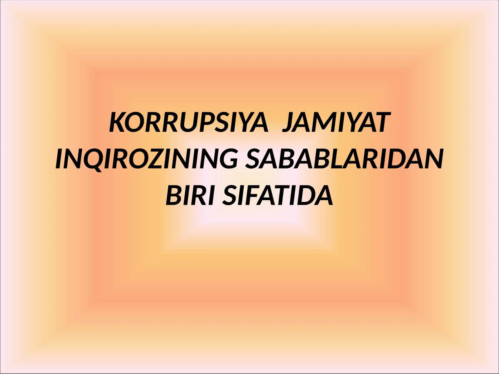 Korrupsiya 1