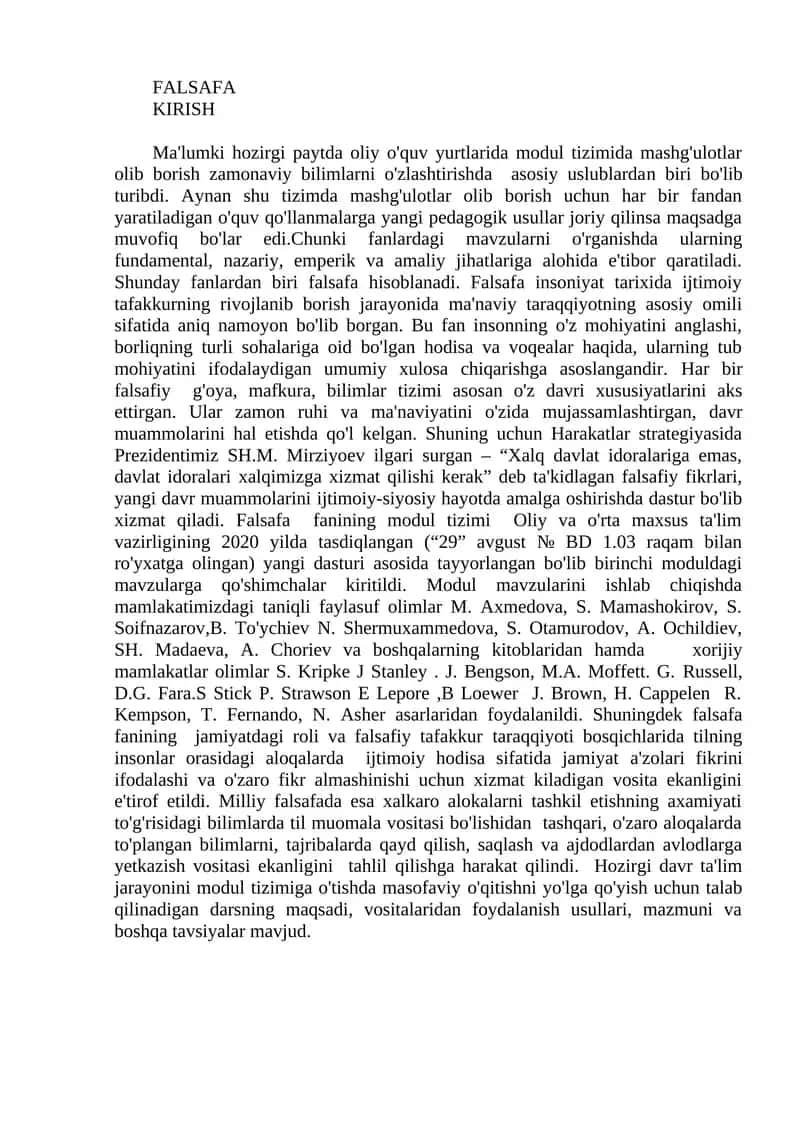 Falsafa 1