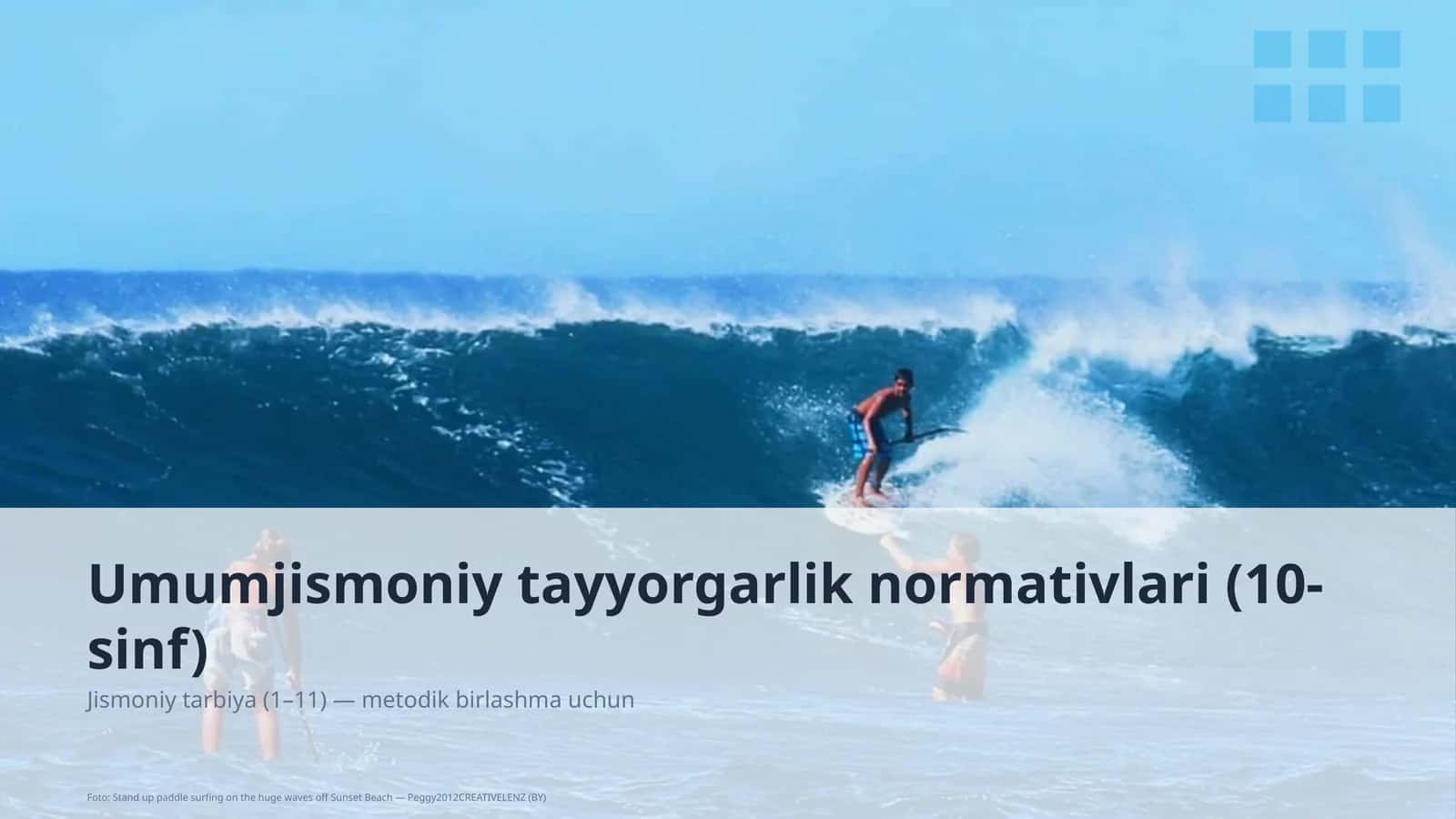 Umumjismoniy tayyorgarlik normativlari (10-sinf) 1