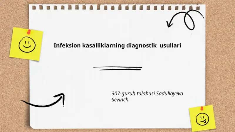 Infeksion kasalliklarning diagnostik usullari 1