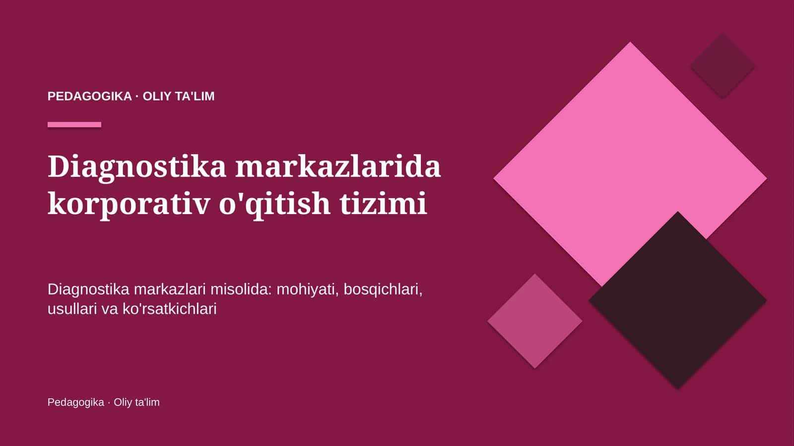 diagnostika markazlarida korporativ o'qitish tizimi 9460 1