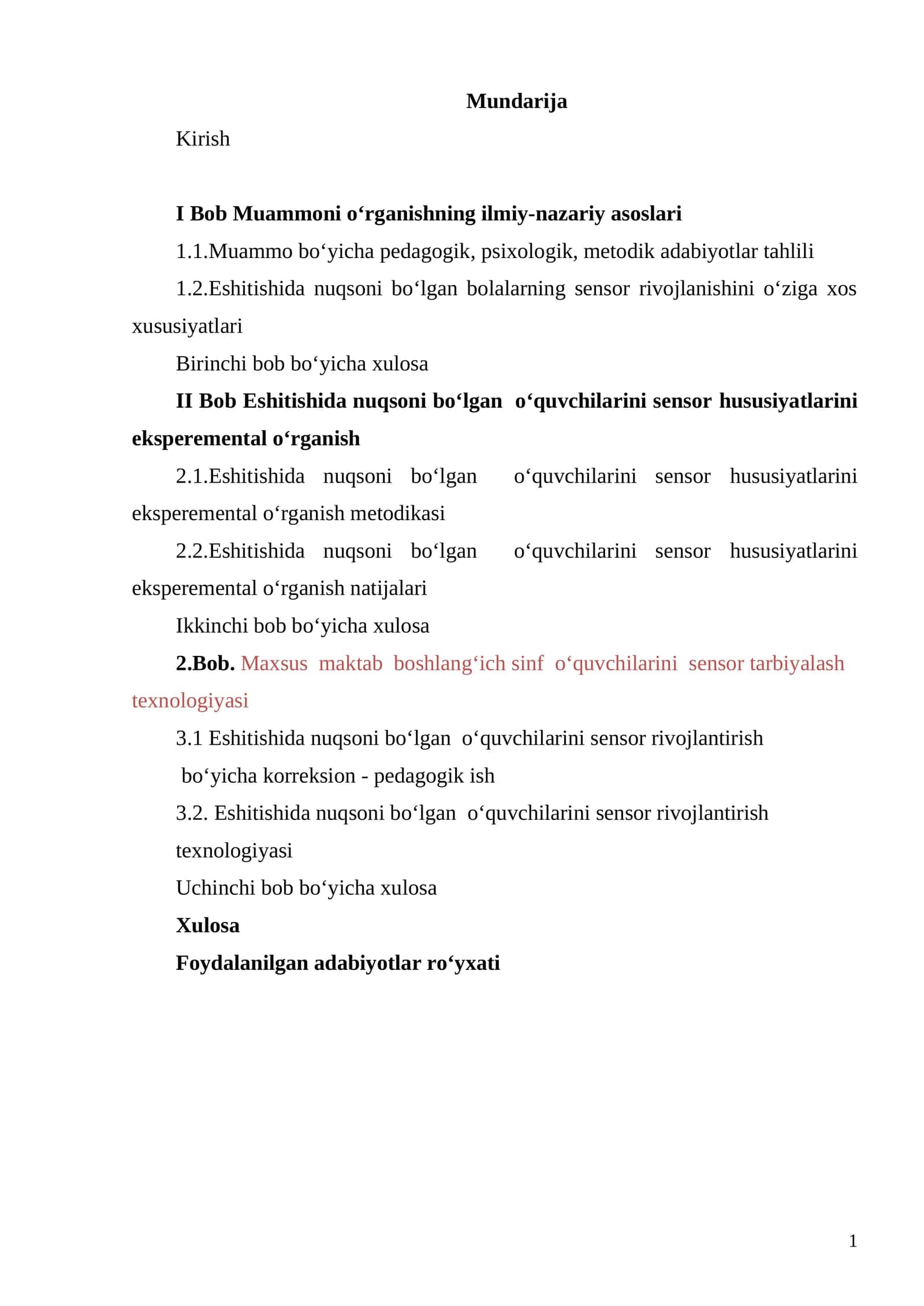 Mundarija 1