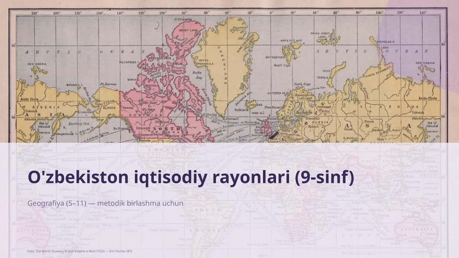 O'zbekiston iqtisodiy rayonlari (9-sinf) 1