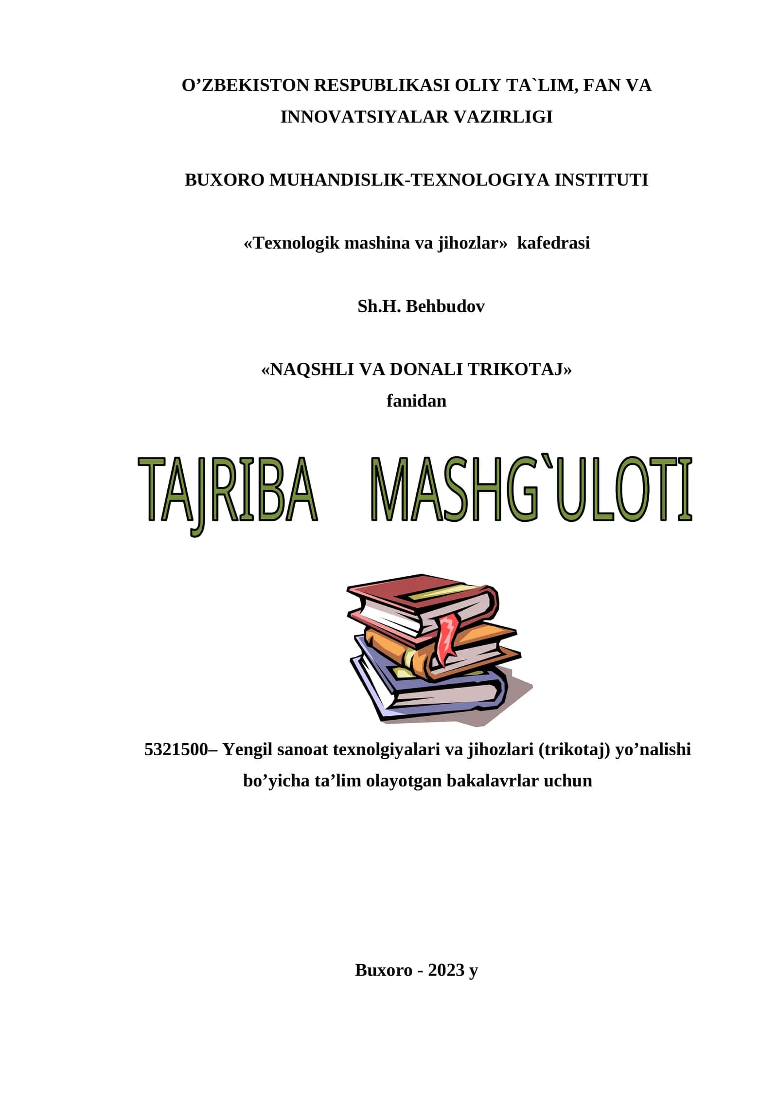NAQSHLI VA DONALI TRIKOTAJ 1