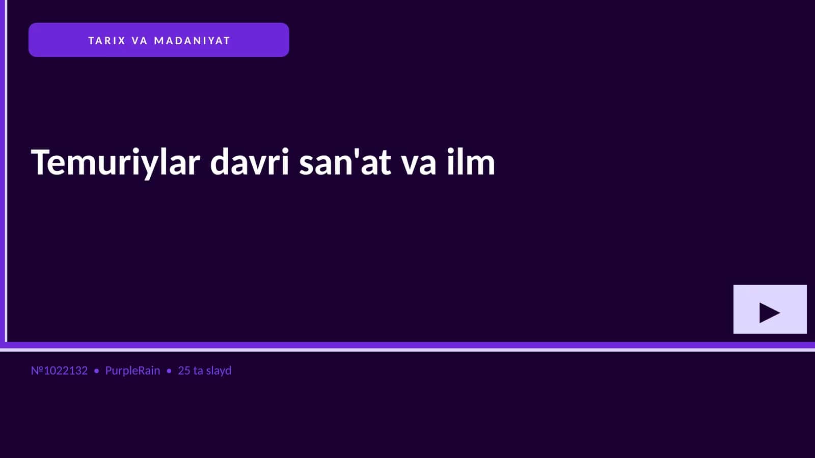 Temuriylar davri san'at va ilm 1