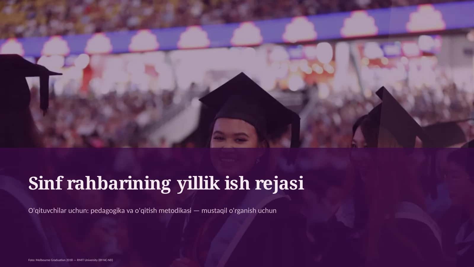Sinf rahbarining yillik ish rejasi 1