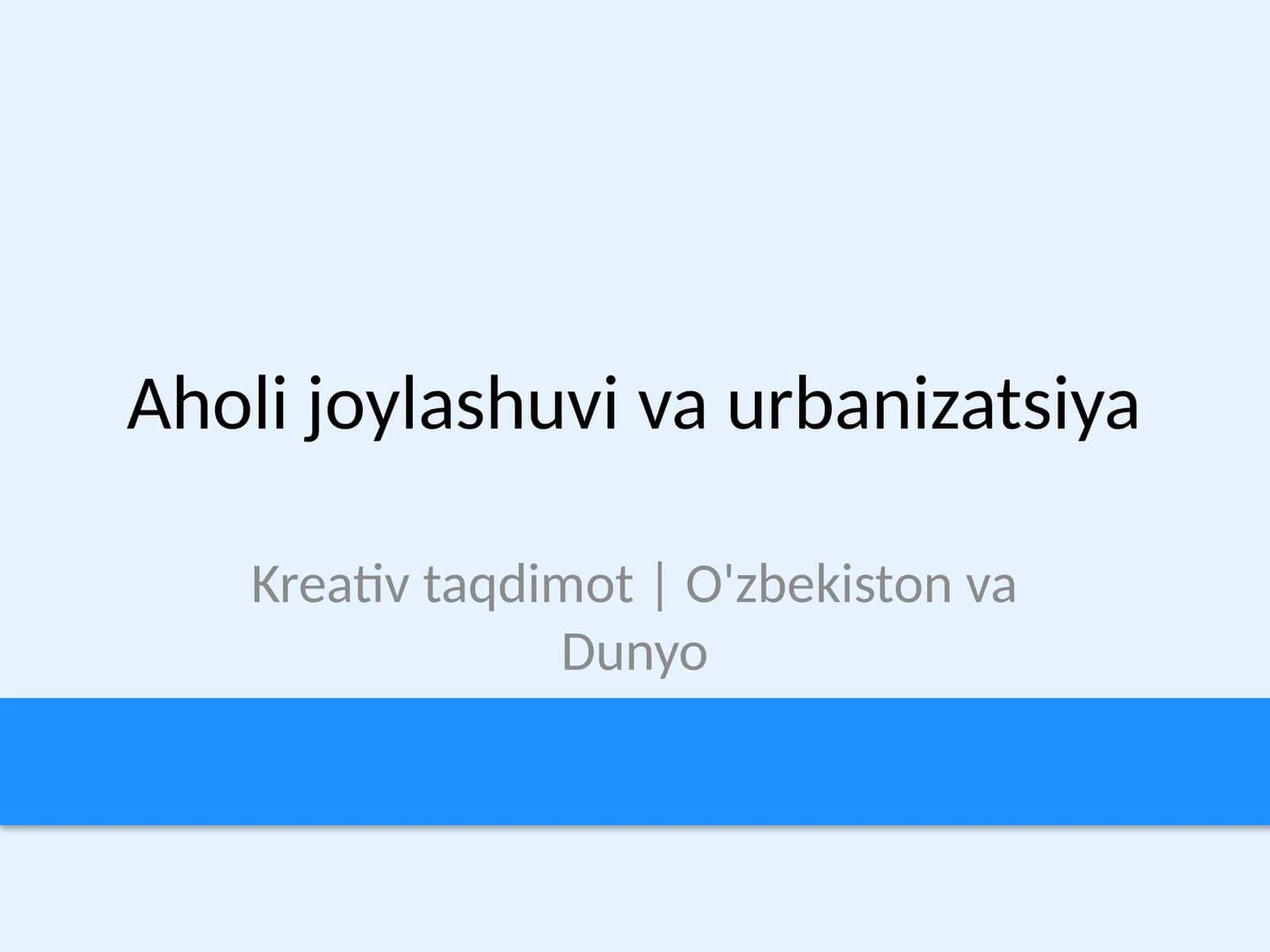 geografiya O'zbekiston aholisi 1