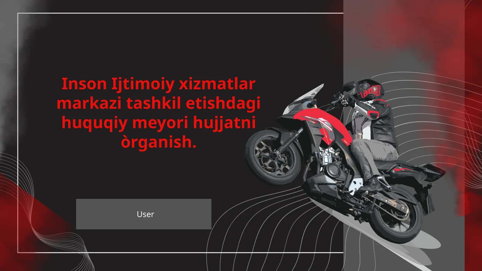 Inson Ijtimoiy xizmatlar markazi tashkil etishdagi huquqiy meyori hujjatni òrganish 1