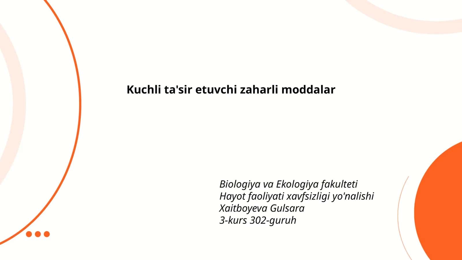 Kuchli ta'sir etuvchi zaharli moddalar 1