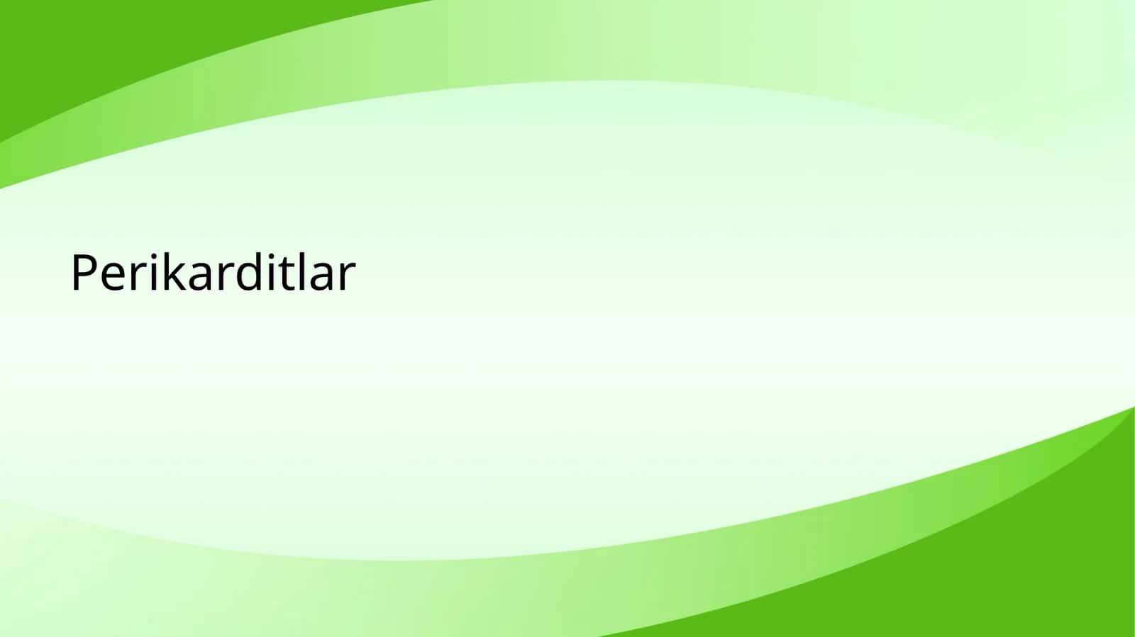 Perikarditlar 1