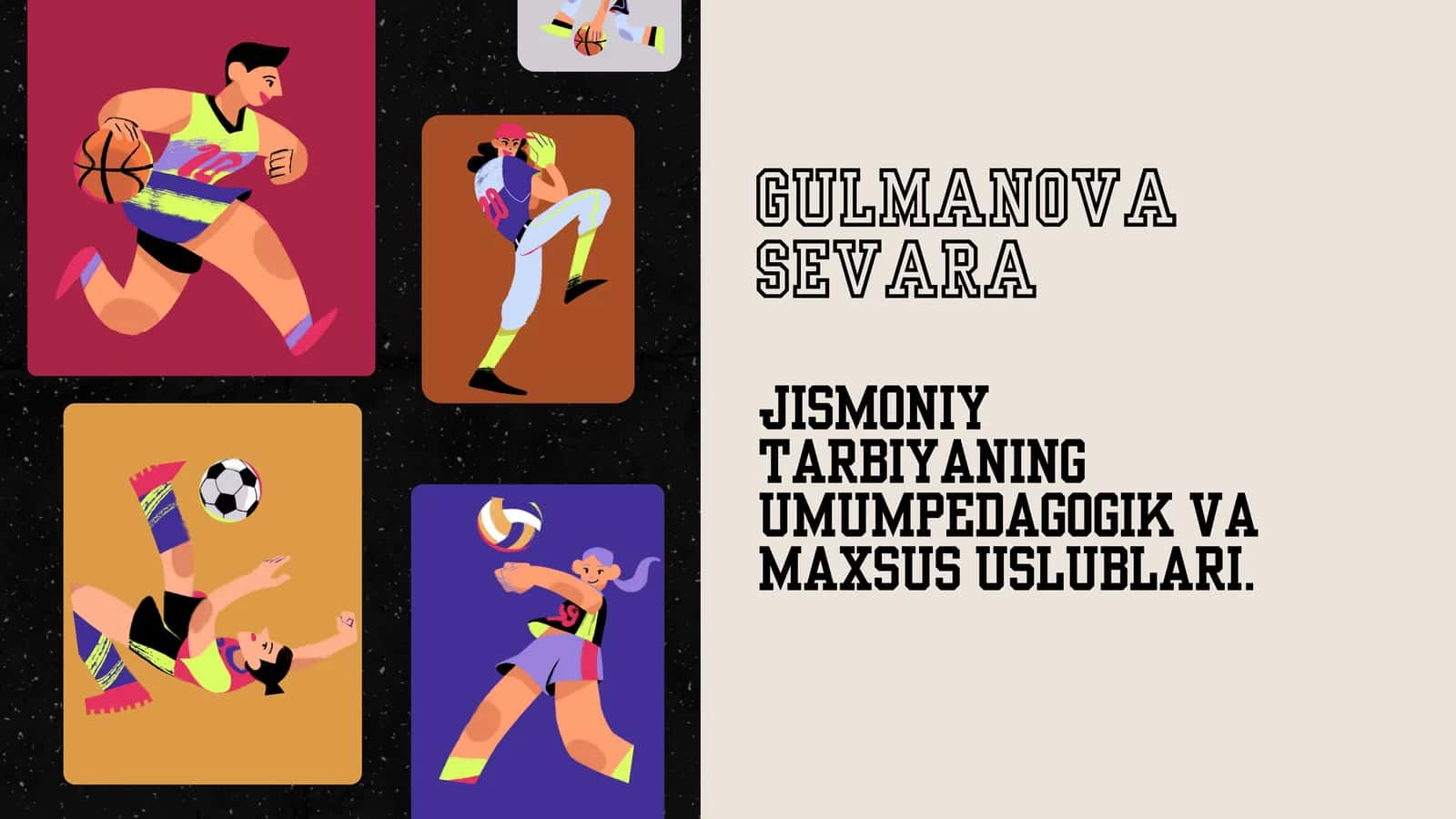 Jismoniy tarbiyaning umumpedagogik va maxsus uslublari 1