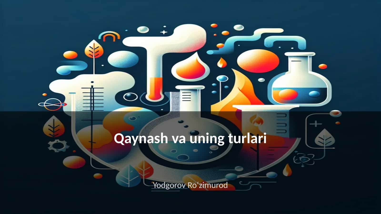 Qaynash va uning turlari 1