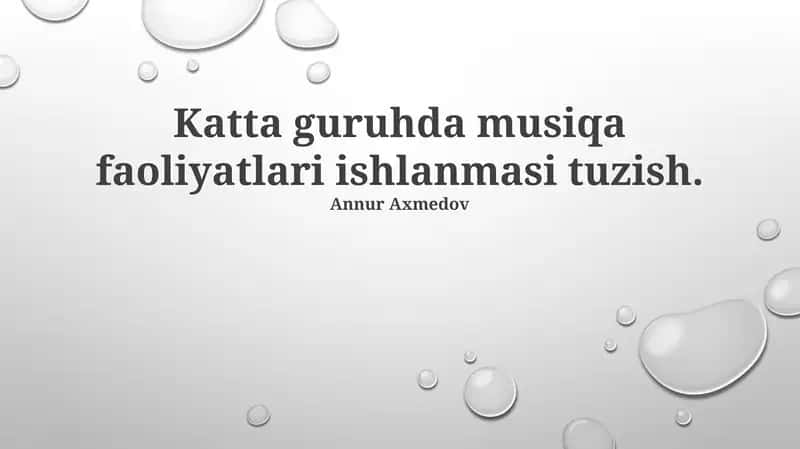 Katta guruhda musiqa faoliyatlari ishlanmasi tuzish 1