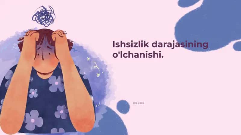 Ishsizlik darajasining o'lchanishi 1