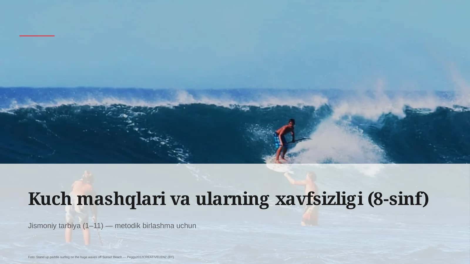 Kuch mashqlari va ularning xavfsizligi (8-sinf) 1