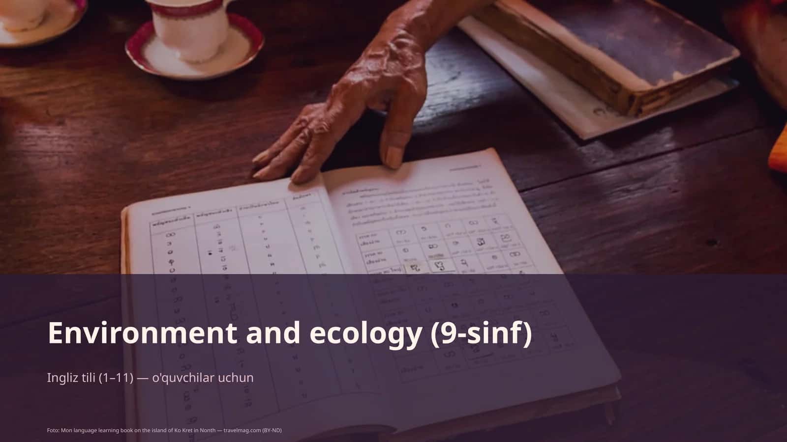 Environment and ecology (9-sinf) 1