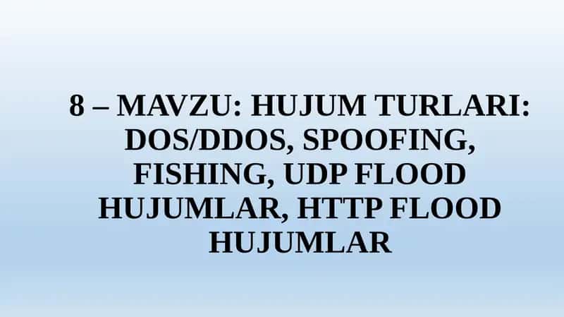 Hujum Turlari 1