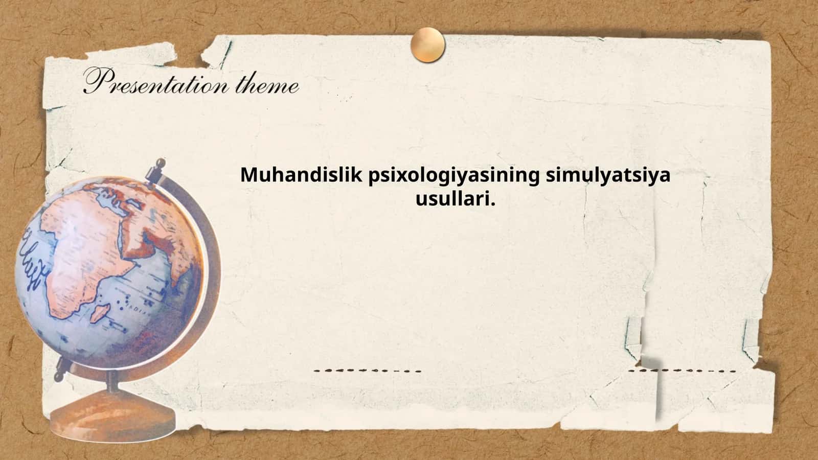 Muhandislik psixologiyasining simultatsiya usullari 1