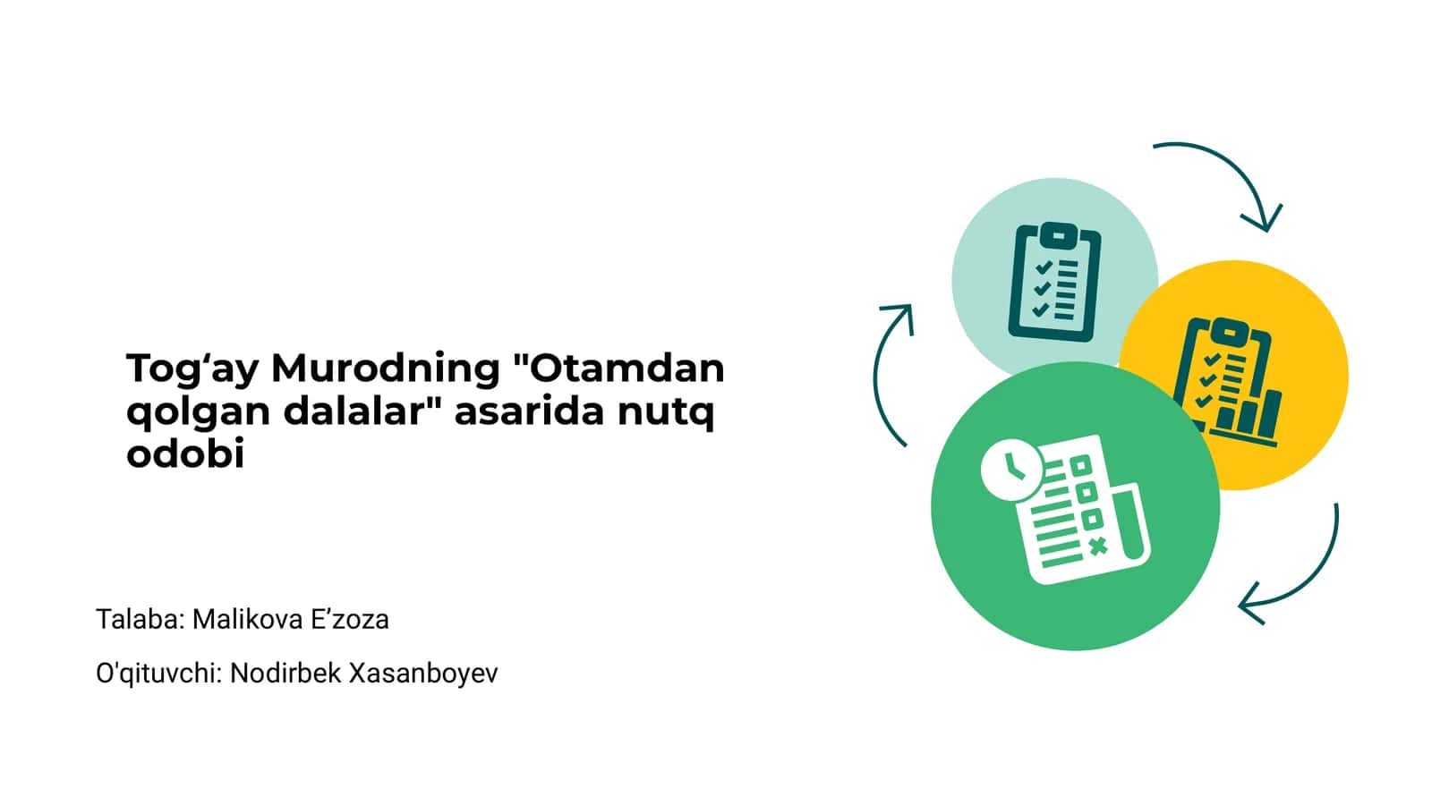 Otamdan qolgan dalalar 1