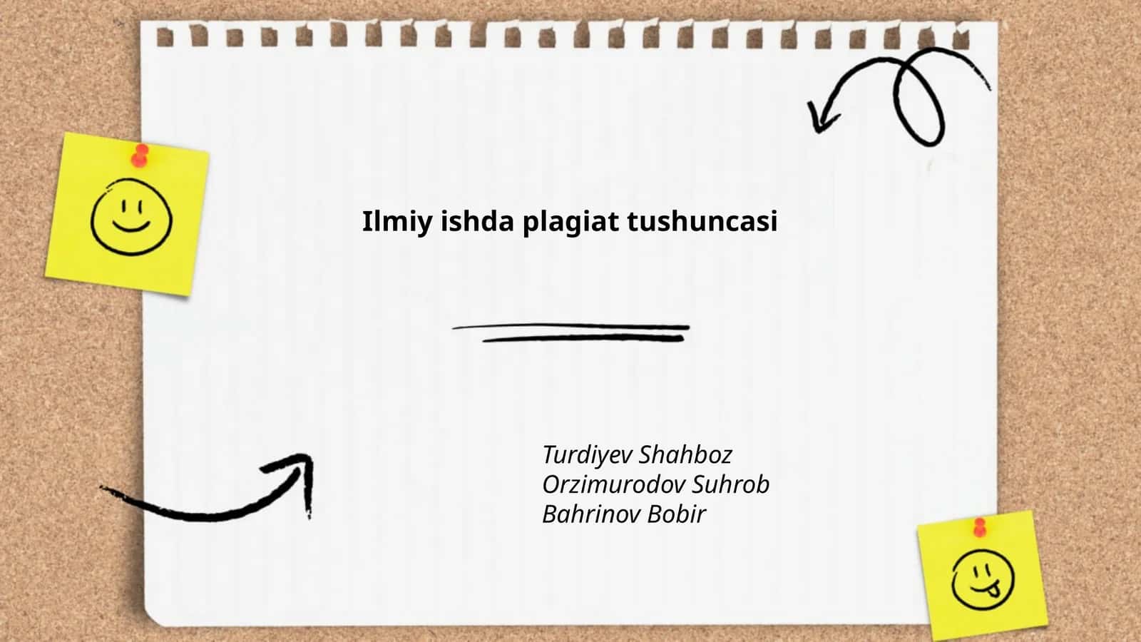 Ilmiy ishda plagiat tushuncasi 1