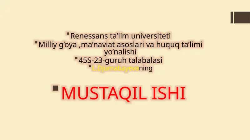 O'zbek xalqi madaniyatida qadimiy diniy tasavvurlar izlari tatimizm 1