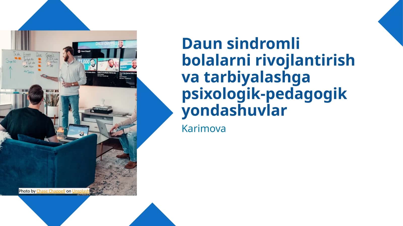 Daun sindromli bolalarni rivojlantirish va tarbiyalashga psixologik-pedagogik yondashuvlar 1