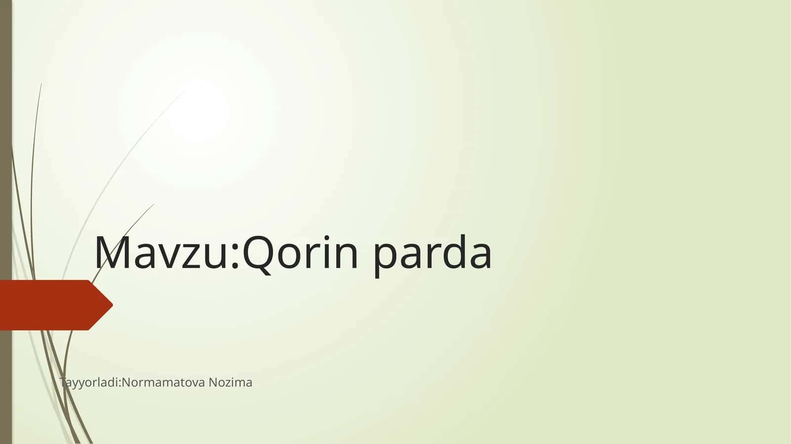 qorin parda 1