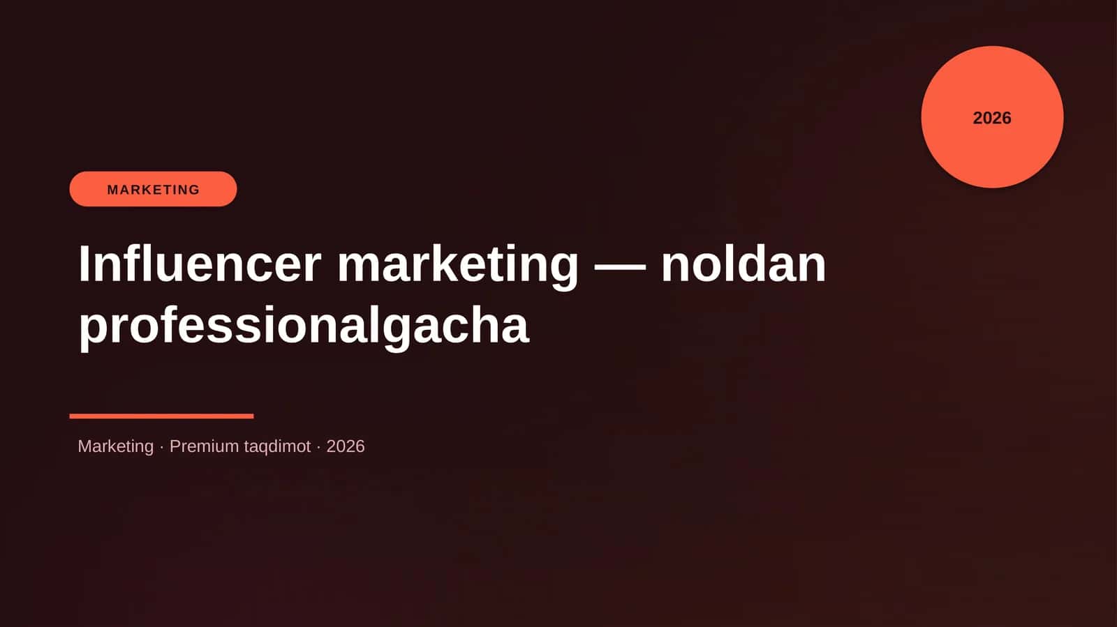 Influencer marketing — noldan professionalgacha 1