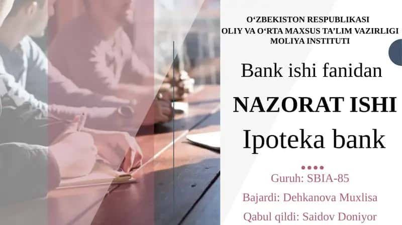 Ipoteka Bank 1