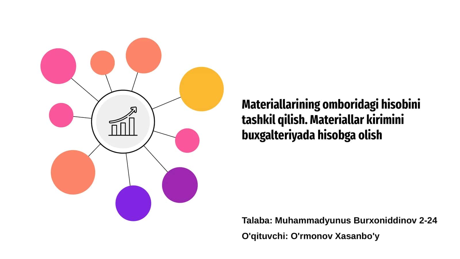 Materiallar ombori hisobi 1