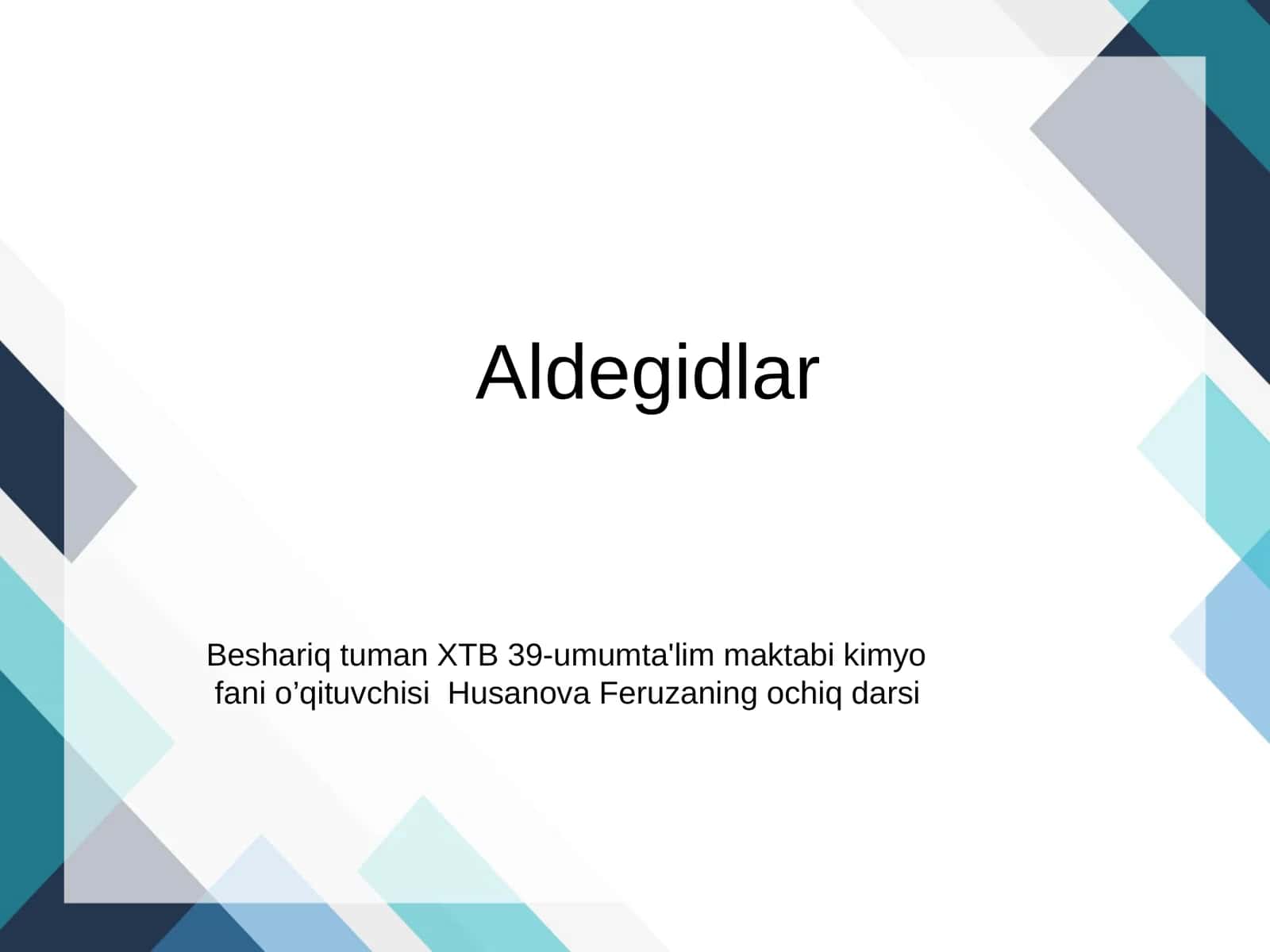 Aldegidlar 1