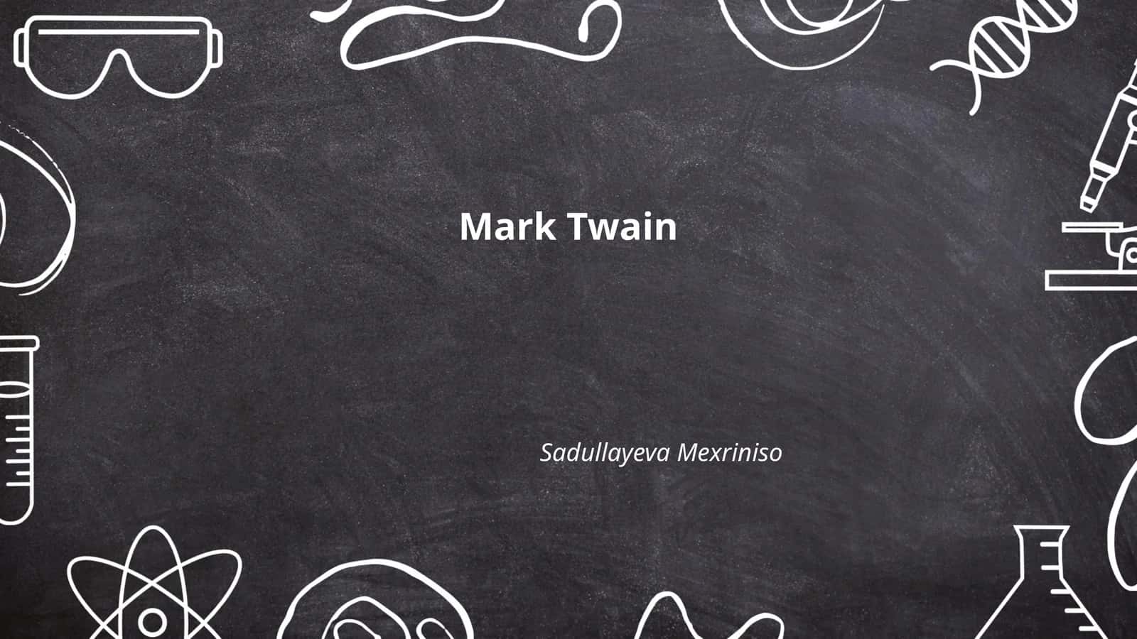 Mark Twain 1