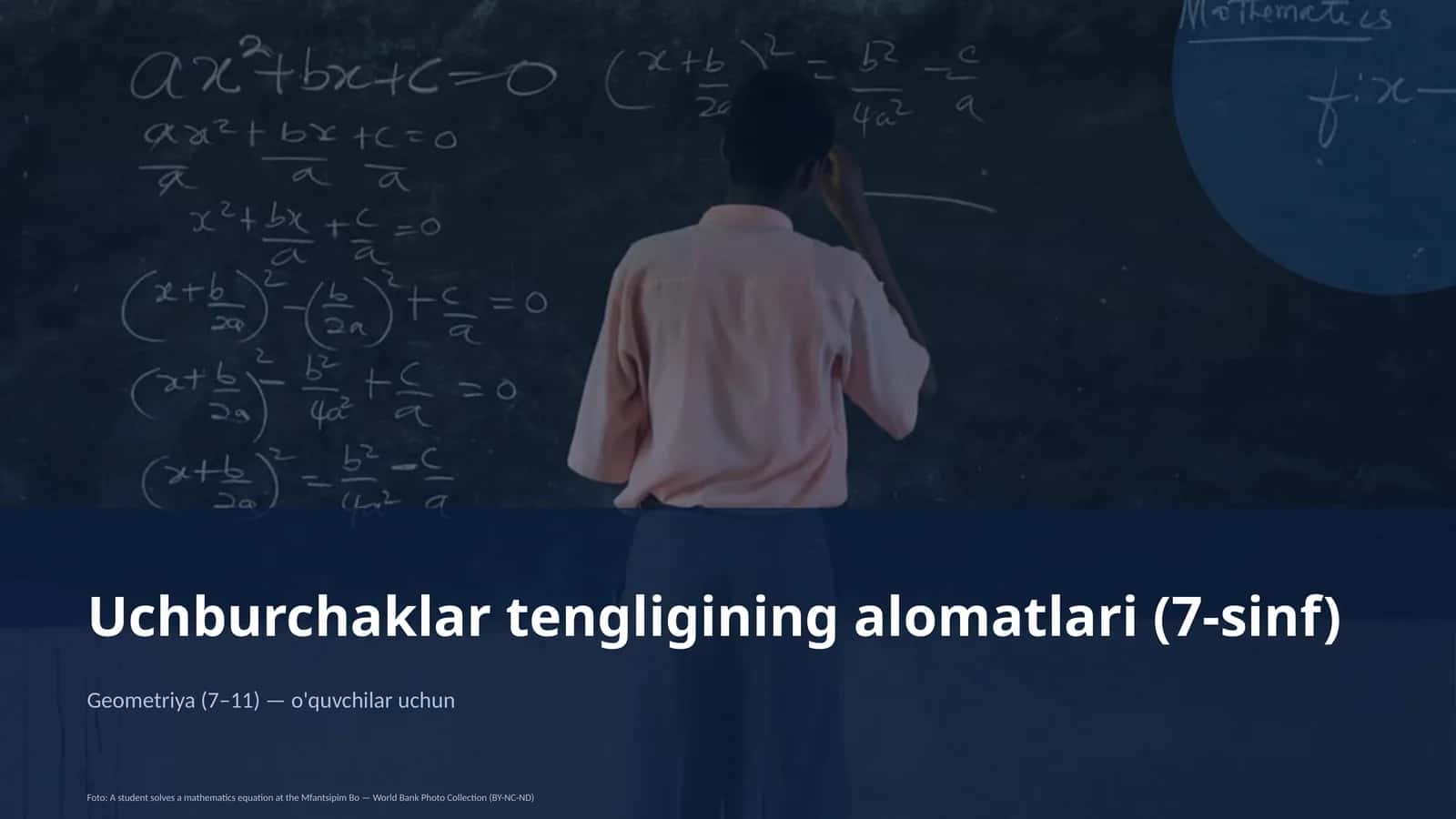 uchburchaklar tengligining alomatlari 7 sinf 638 1