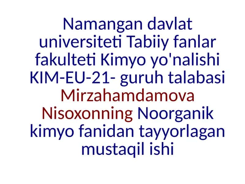 Fosforning Oksokislotalari 1