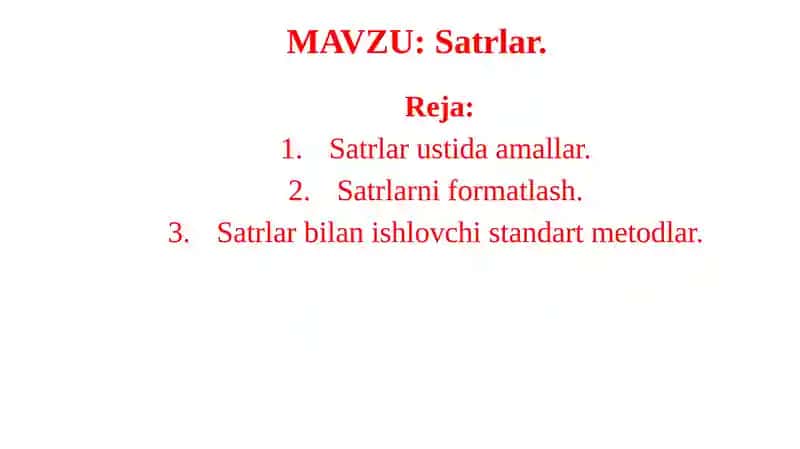 Satrlar 1