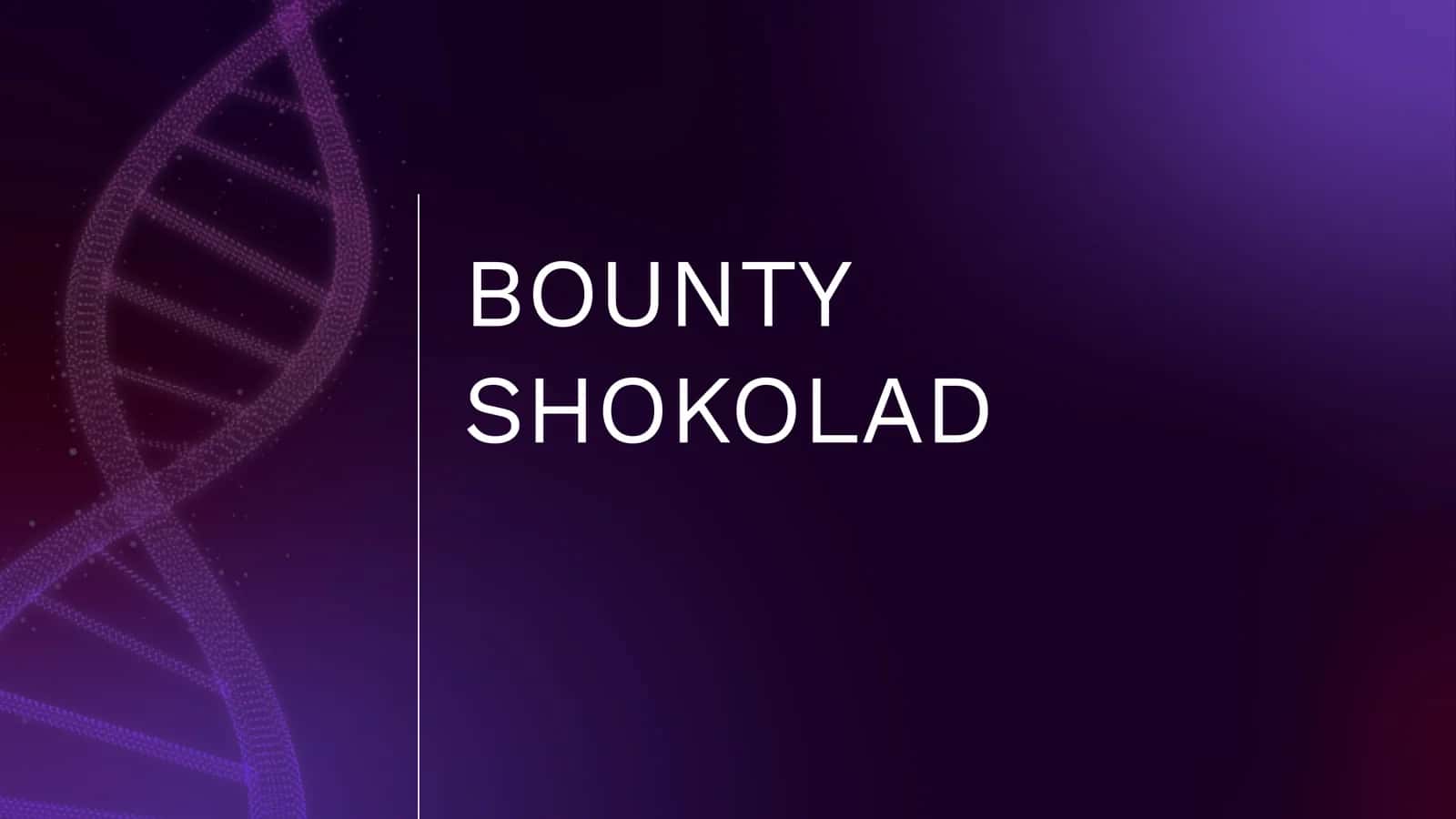 BOUNTY SHOKOLAD 1