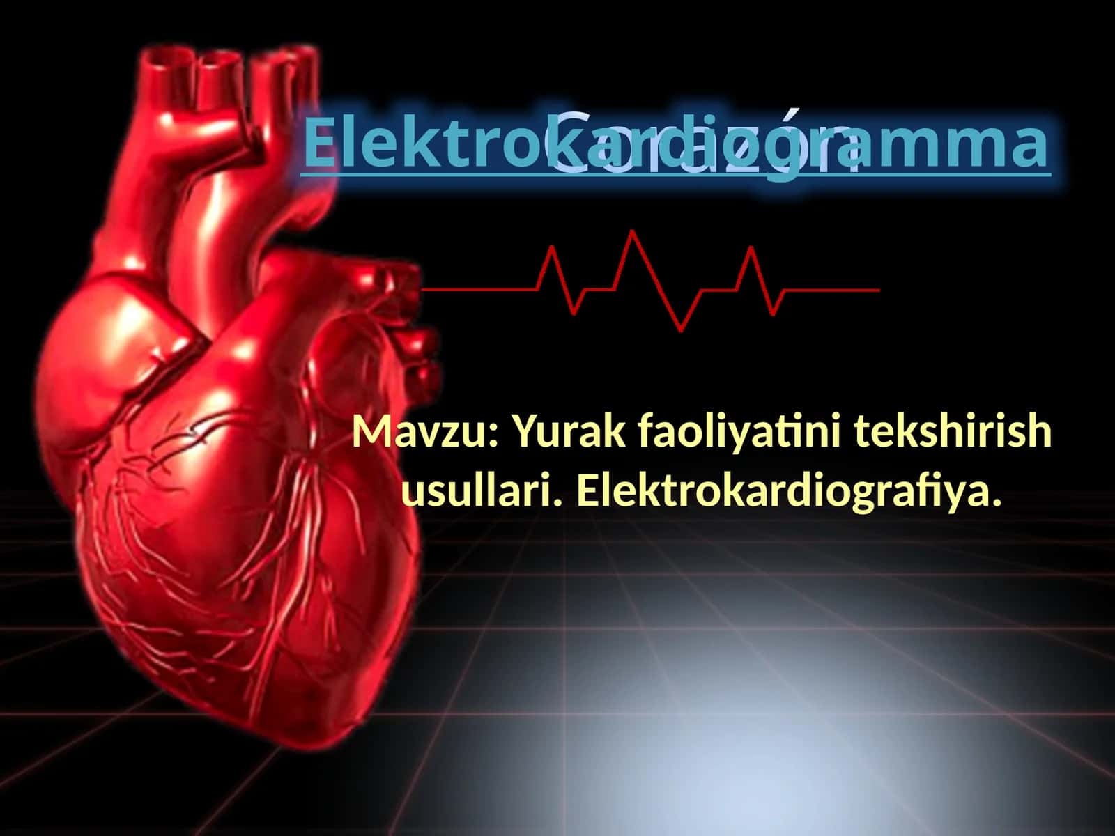 Elektrokardiografiya 1