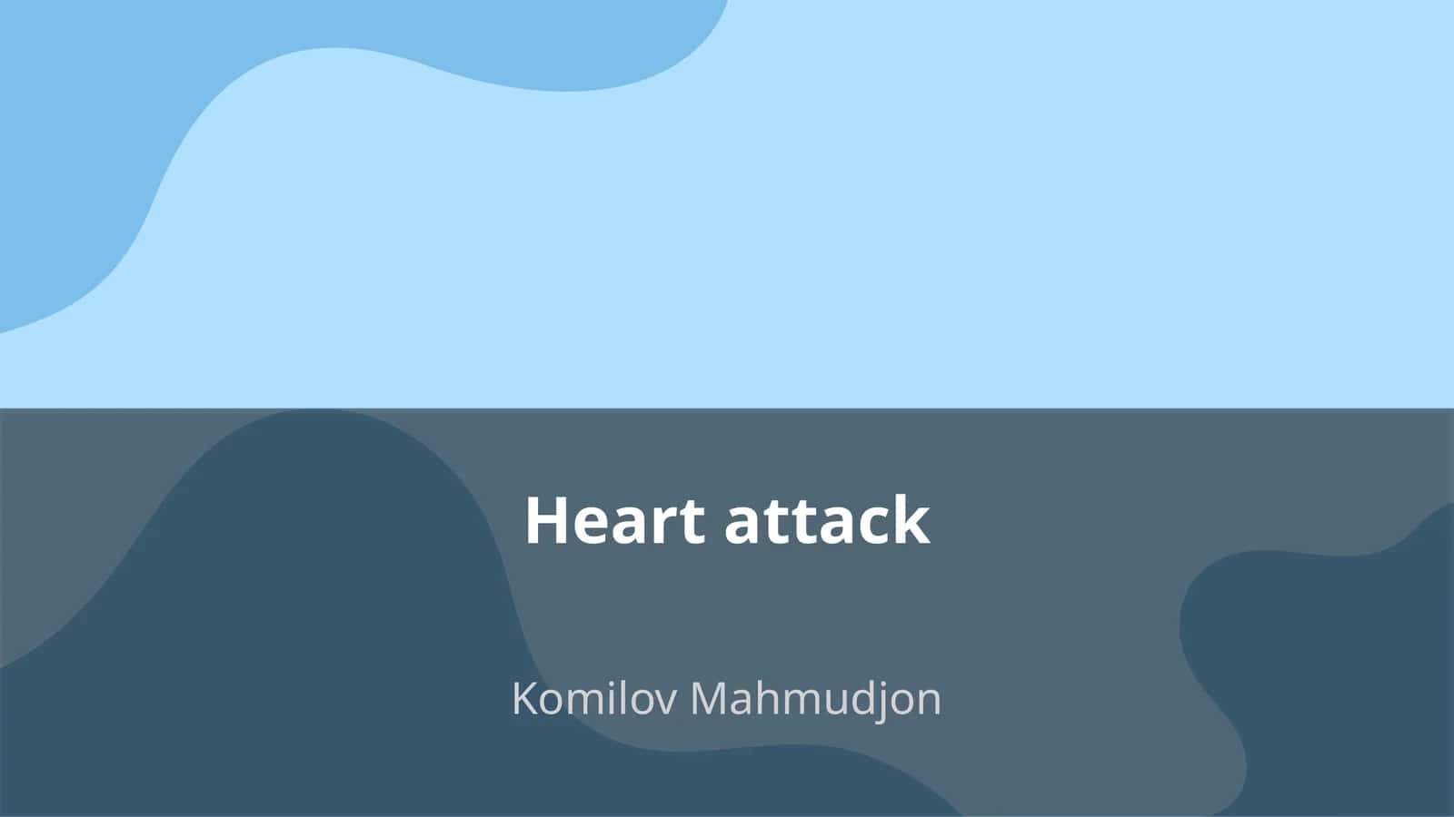 Heart attack 1