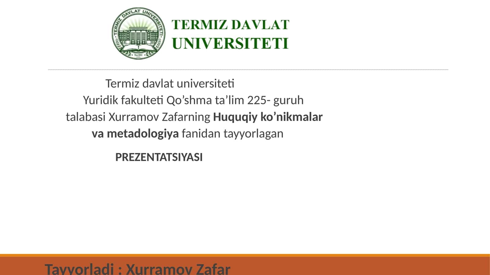 YURISTLAR JAMOASI HAMDA JAMIYATDA IJOBIY SHAXSIYIMIJNI SHAKLLANTIRISH YO‘L-YO‘RIQLARI 1