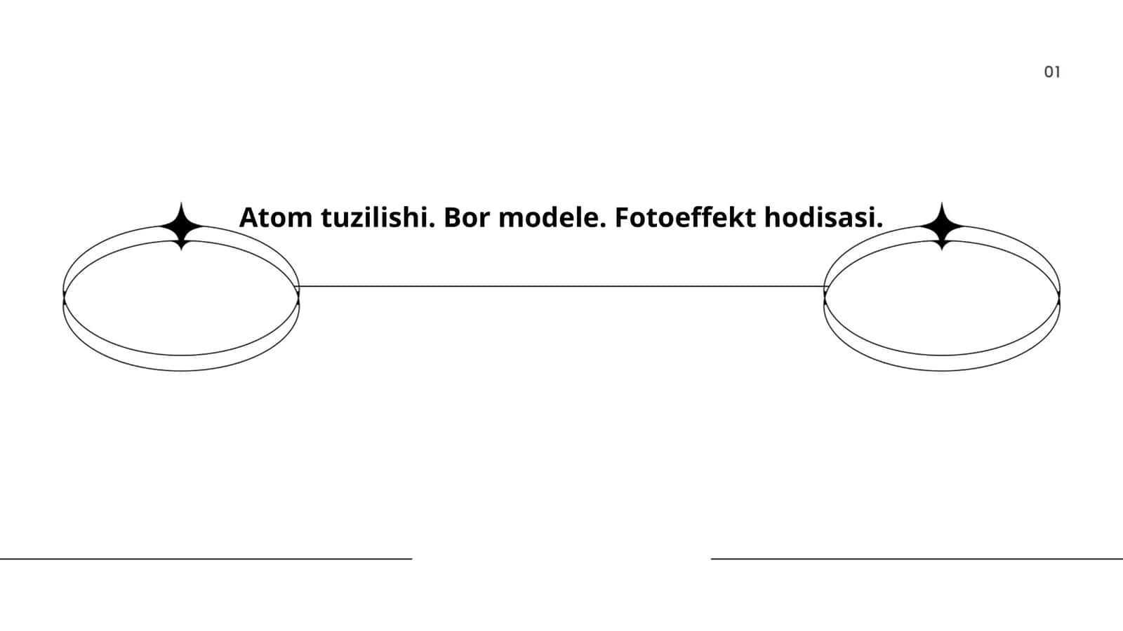 Atom tuzilishi. Bor modele. Fotoeffekt hodisasi 1