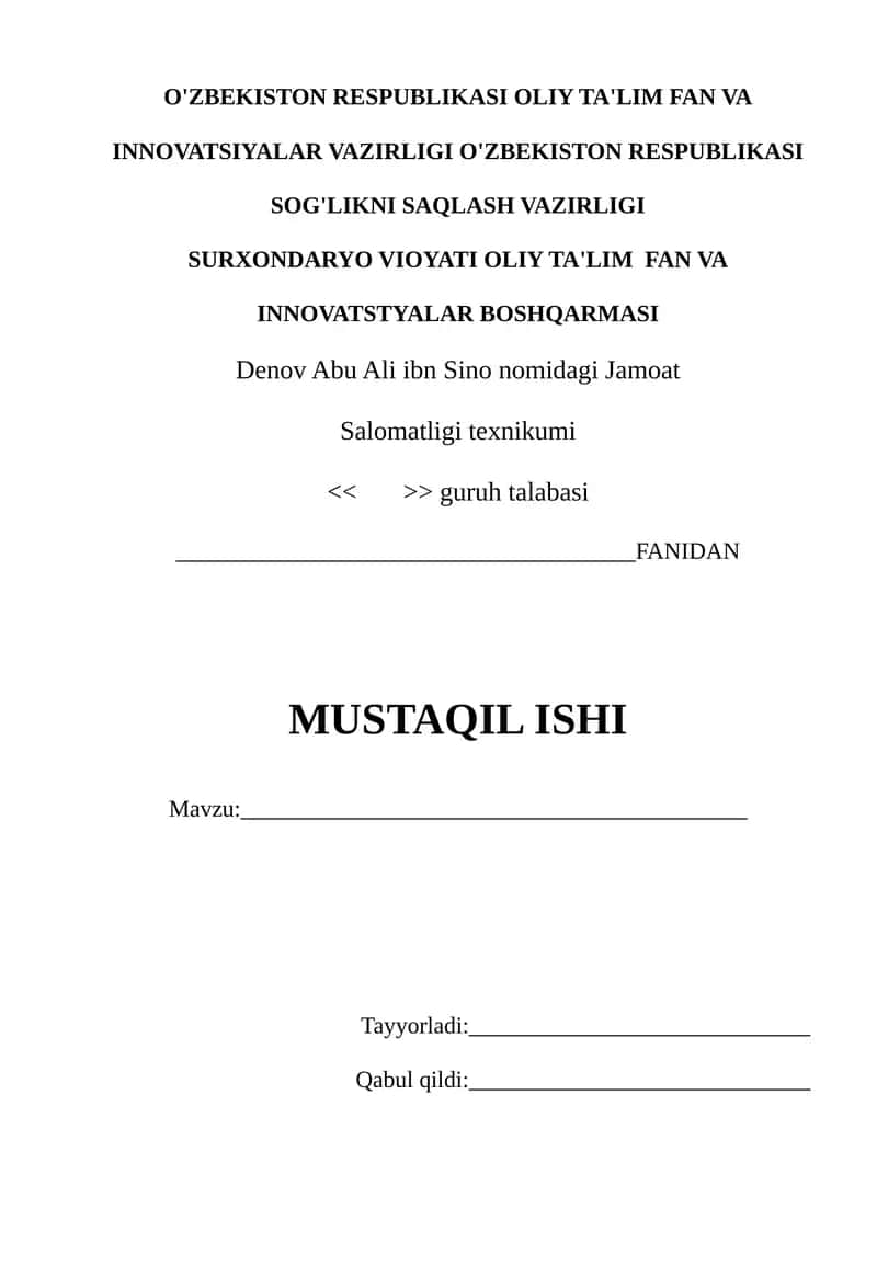 URG’U VA UNING TURLARI 1
