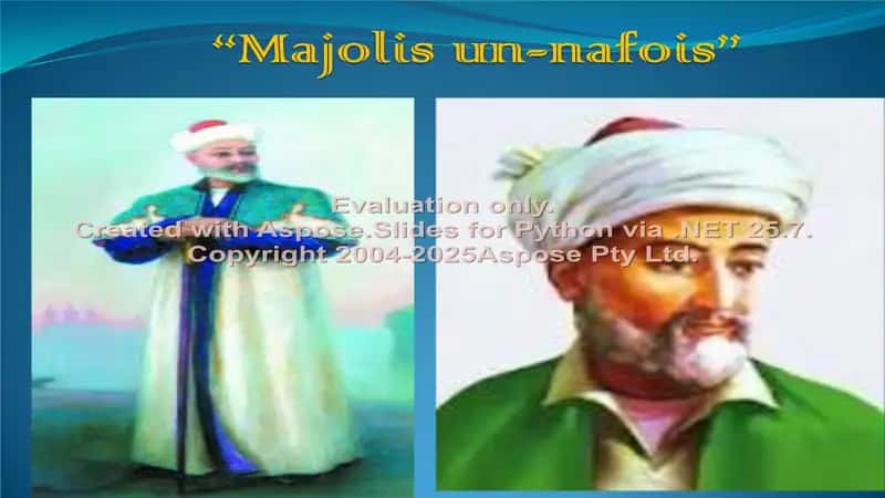 "Majolis un-nafois" 1