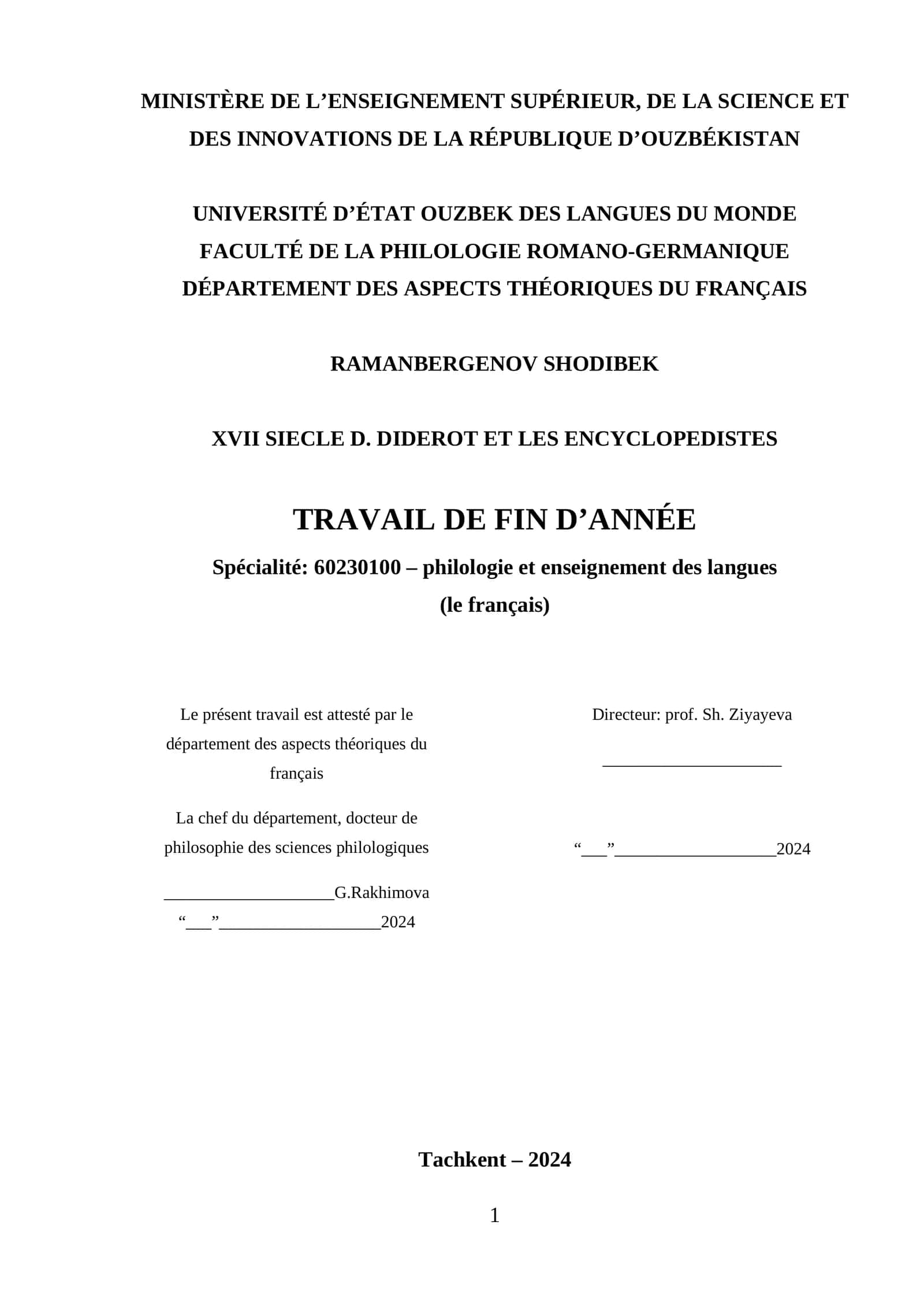 XVII SIECLE D. DIDEROT ET LES ENCYCLOPEDISTES 1