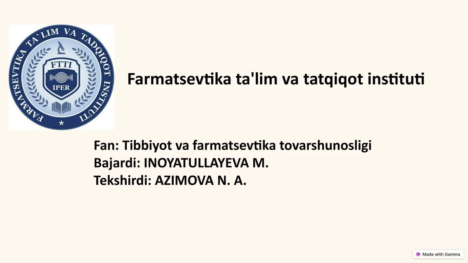 Parafarmatsevtik tovarlar: parhez vositalarining tovarshunoslik tahlili 1
